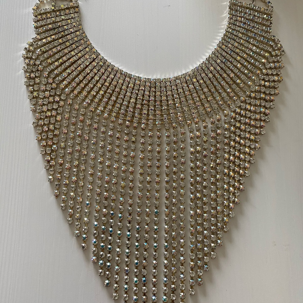 Rhinestone necklace